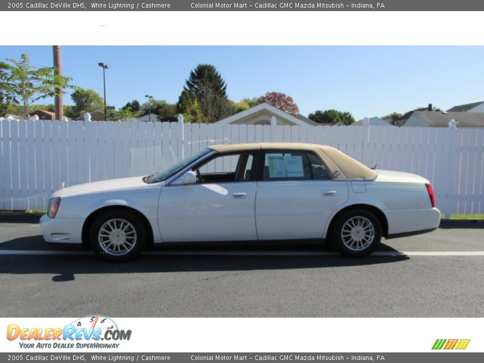 2005 Cadillac DeVille DHS White Lightning / Cashmere Photo #2