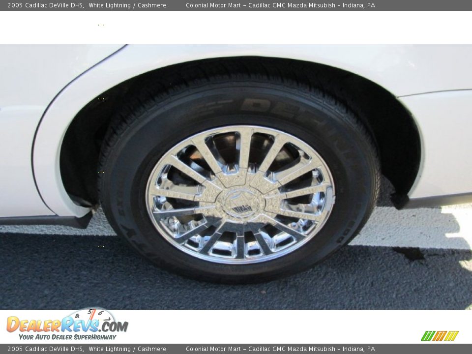 2005 Cadillac DeVille DHS White Lightning / Cashmere Photo #3