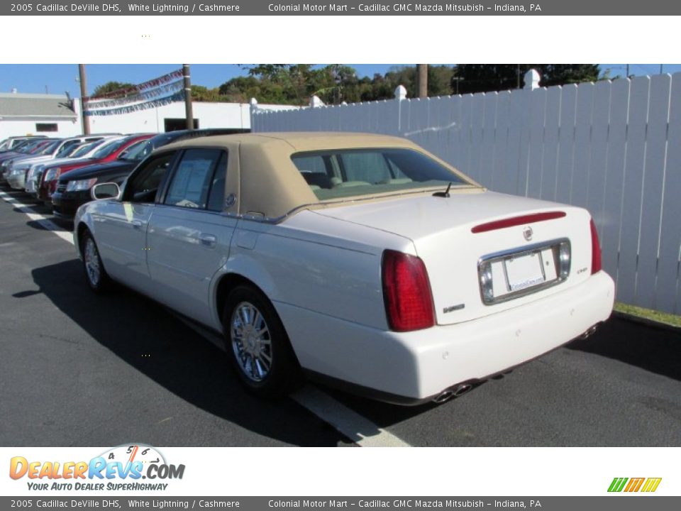 2005 Cadillac DeVille DHS White Lightning / Cashmere Photo #4