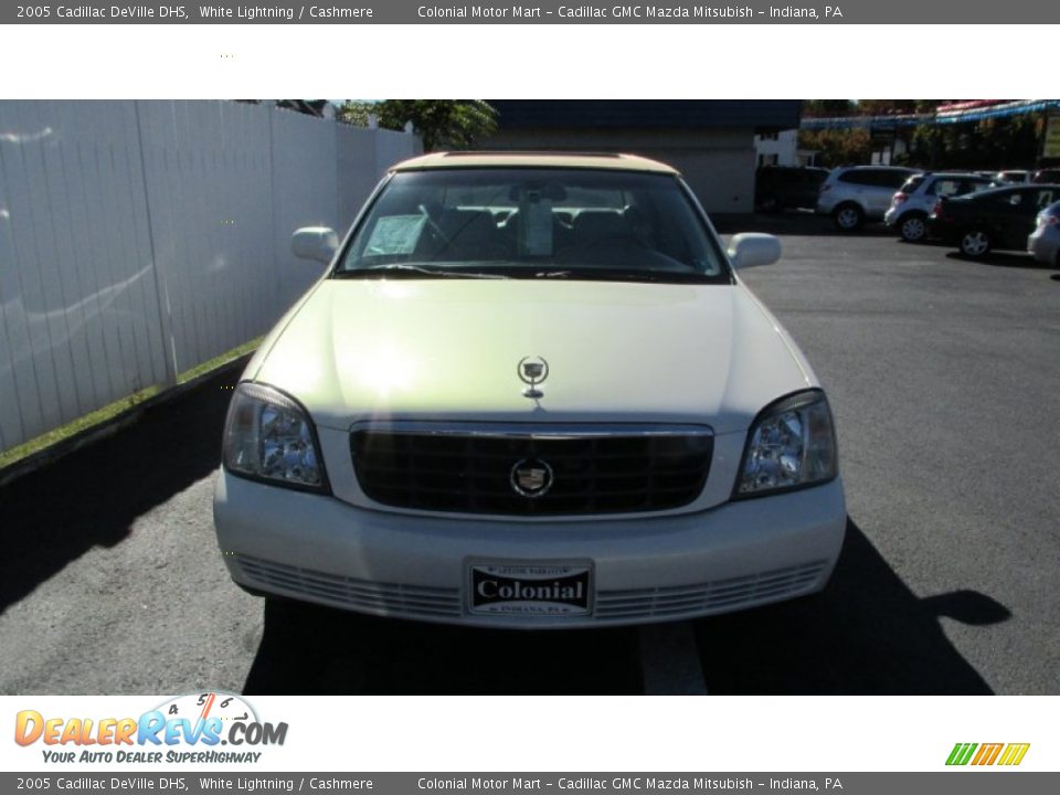 2005 Cadillac DeVille DHS White Lightning / Cashmere Photo #8