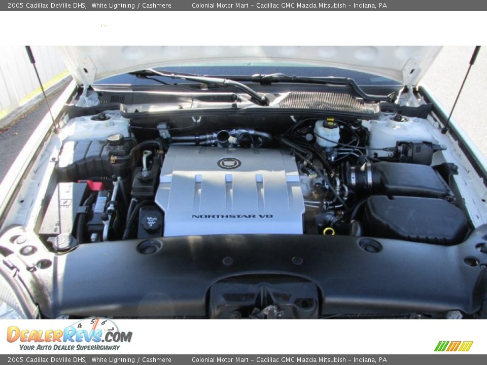 2005 Cadillac DeVille DHS White Lightning / Cashmere Photo #9