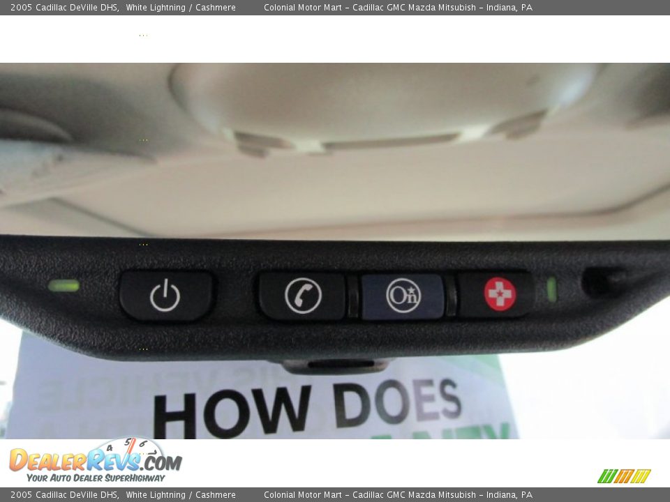 2005 Cadillac DeVille DHS White Lightning / Cashmere Photo #16
