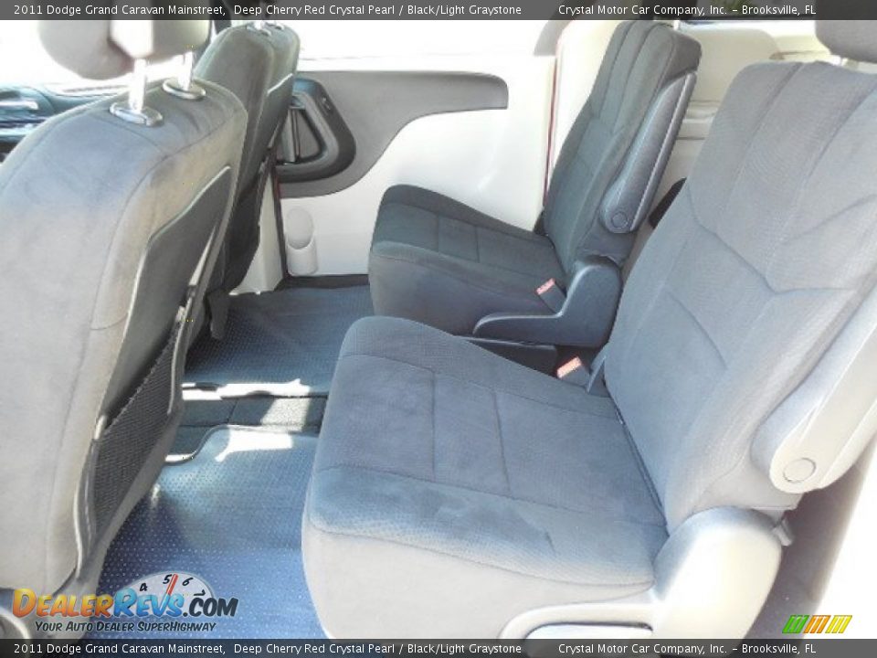 2011 Dodge Grand Caravan Mainstreet Deep Cherry Red Crystal Pearl / Black/Light Graystone Photo #5