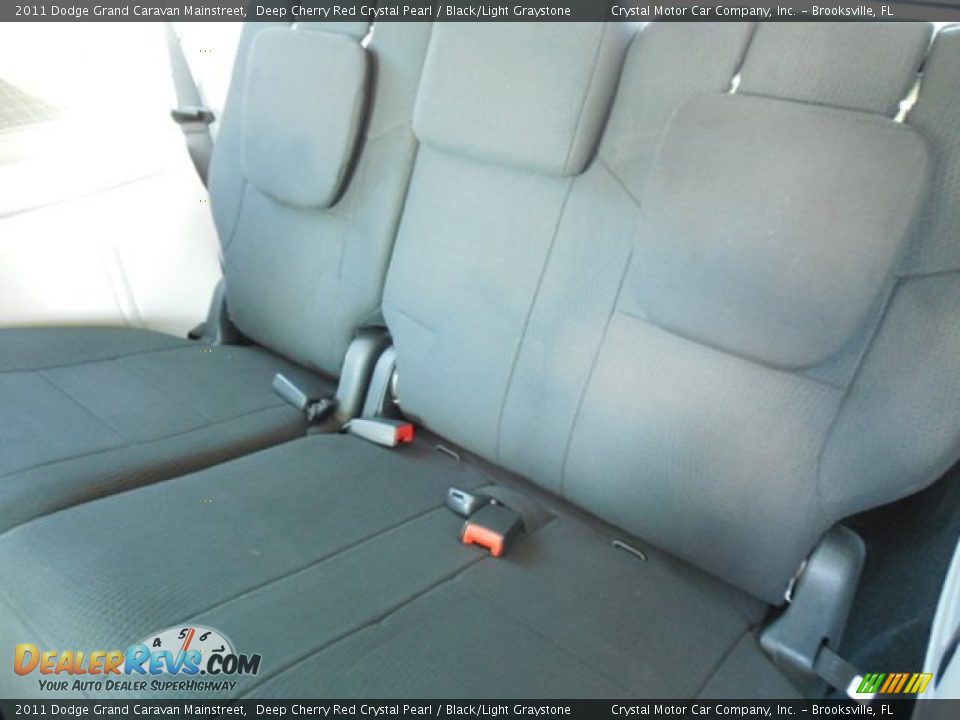 2011 Dodge Grand Caravan Mainstreet Deep Cherry Red Crystal Pearl / Black/Light Graystone Photo #6