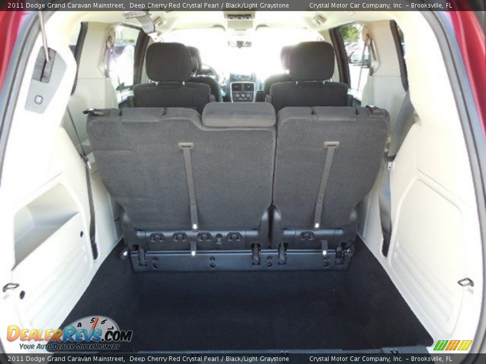 2011 Dodge Grand Caravan Mainstreet Deep Cherry Red Crystal Pearl / Black/Light Graystone Photo #8