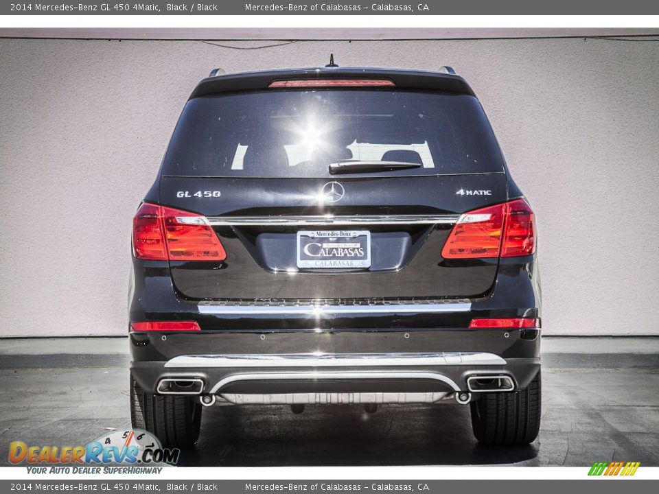2014 Mercedes-Benz GL 450 4Matic Black / Black Photo #3