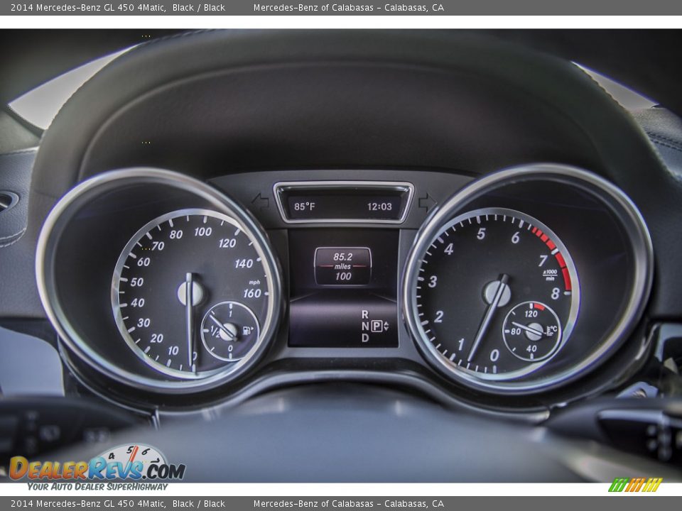 2014 Mercedes-Benz GL 450 4Matic Black / Black Photo #6