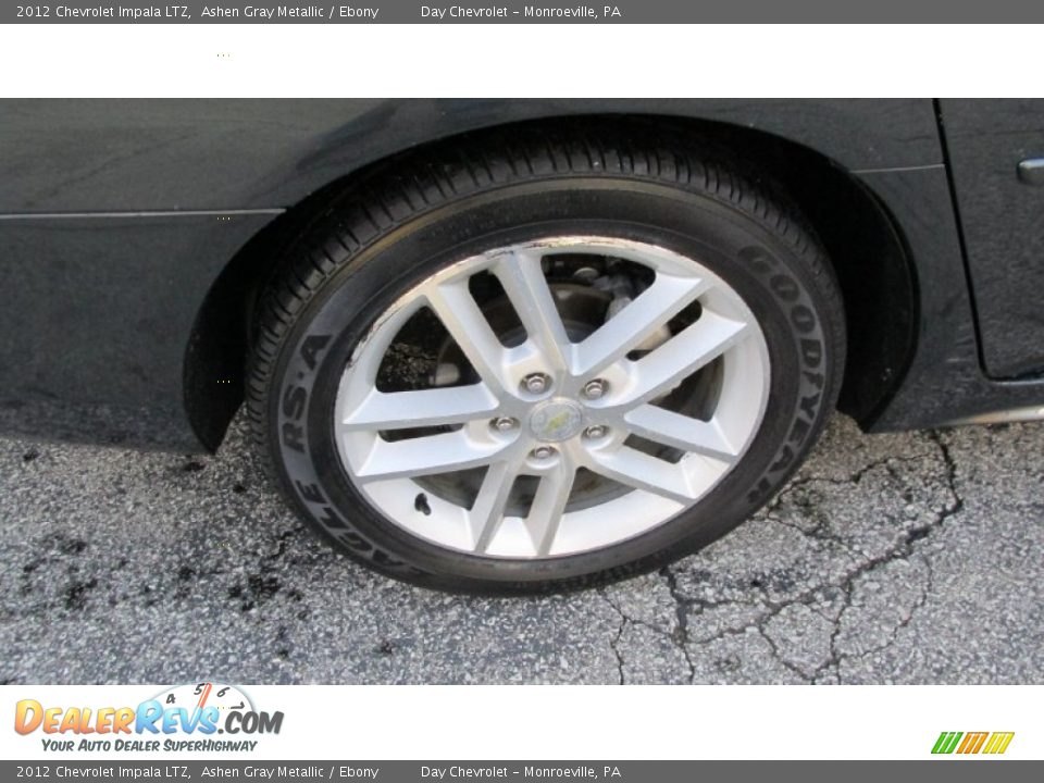 2012 Chevrolet Impala LTZ Ashen Gray Metallic / Ebony Photo #3