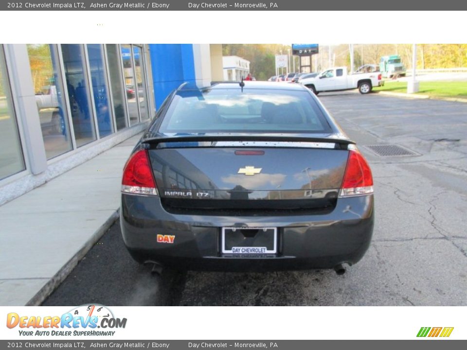 2012 Chevrolet Impala LTZ Ashen Gray Metallic / Ebony Photo #5