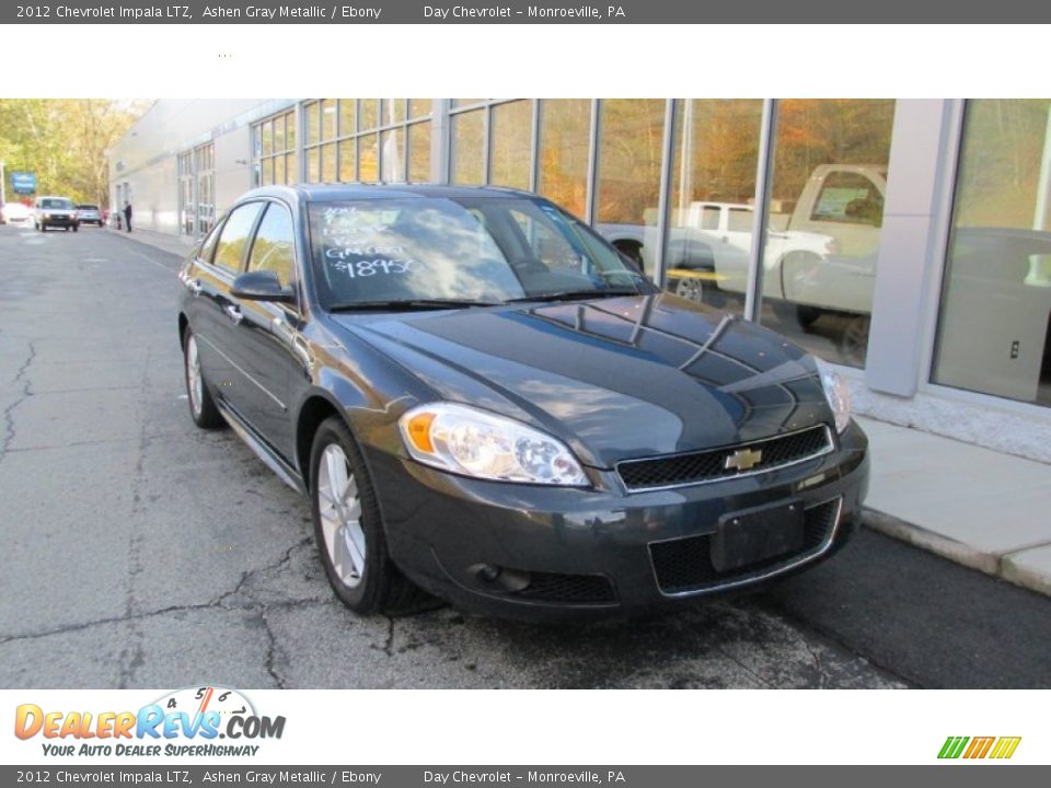 2012 Chevrolet Impala LTZ Ashen Gray Metallic / Ebony Photo #9