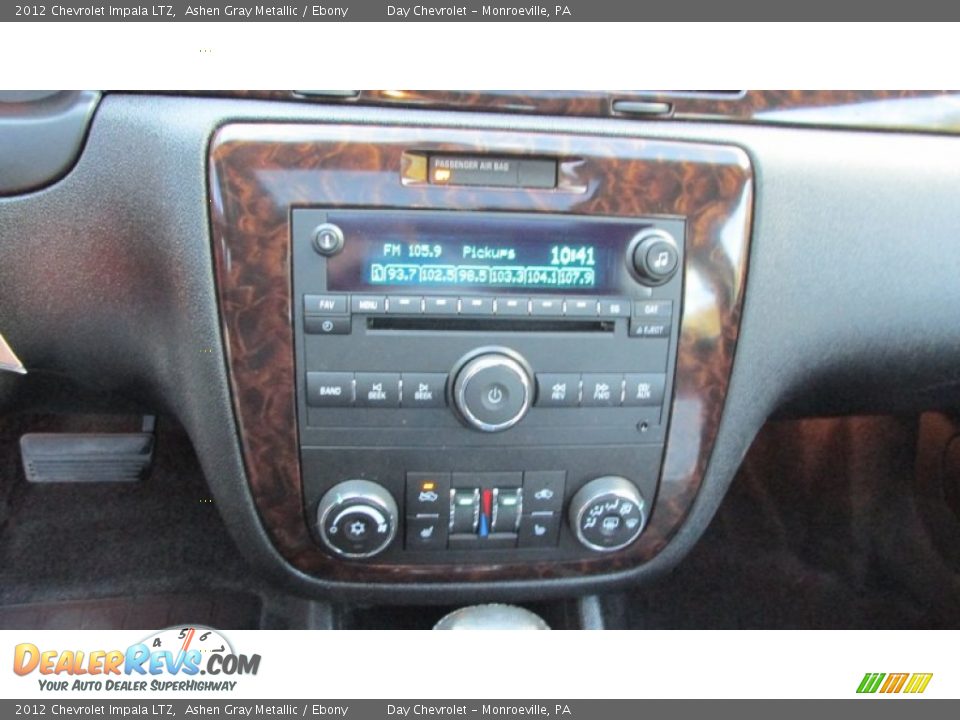 2012 Chevrolet Impala LTZ Ashen Gray Metallic / Ebony Photo #16