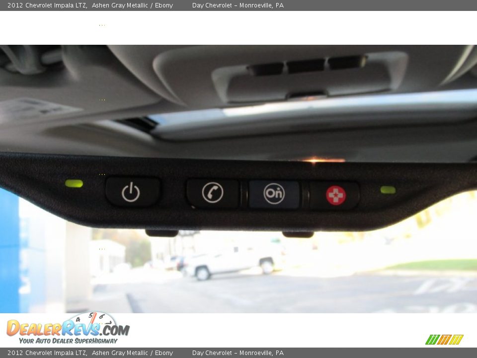 2012 Chevrolet Impala LTZ Ashen Gray Metallic / Ebony Photo #18