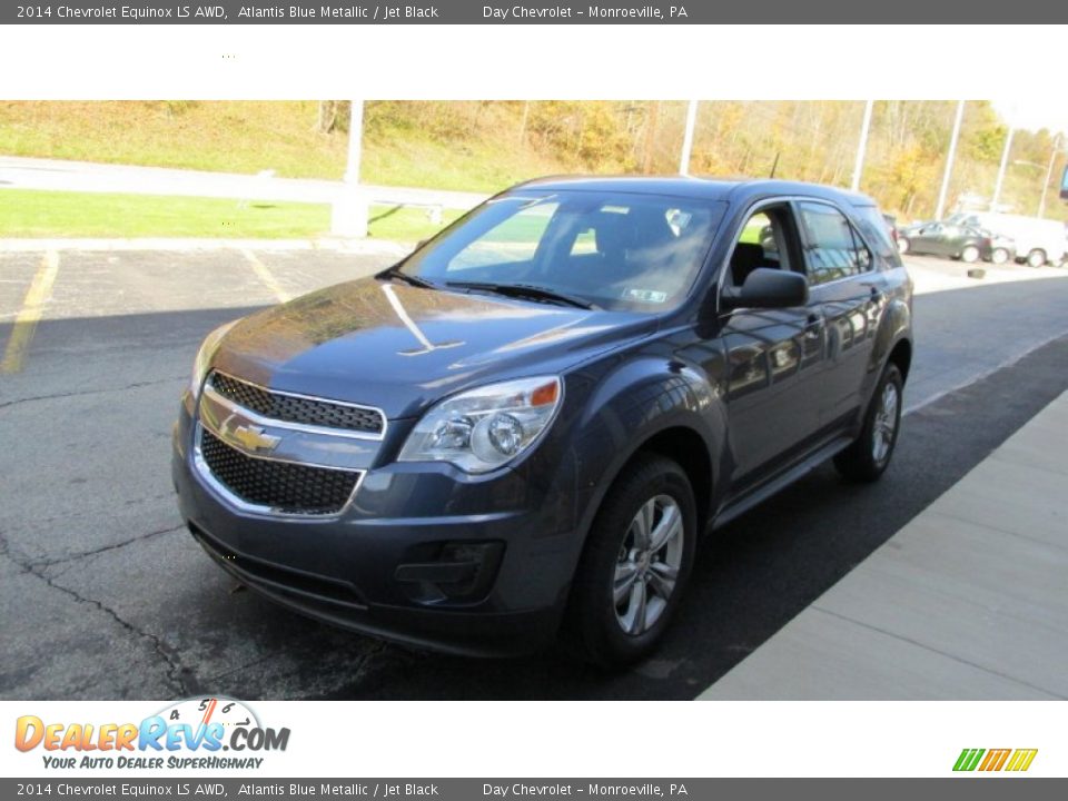 2014 Chevrolet Equinox LS AWD Atlantis Blue Metallic / Jet Black Photo #8