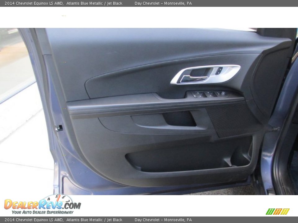 2014 Chevrolet Equinox LS AWD Atlantis Blue Metallic / Jet Black Photo #11