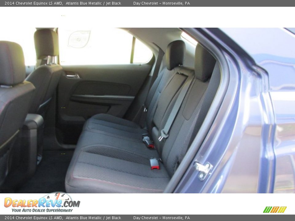 2014 Chevrolet Equinox LS AWD Atlantis Blue Metallic / Jet Black Photo #13