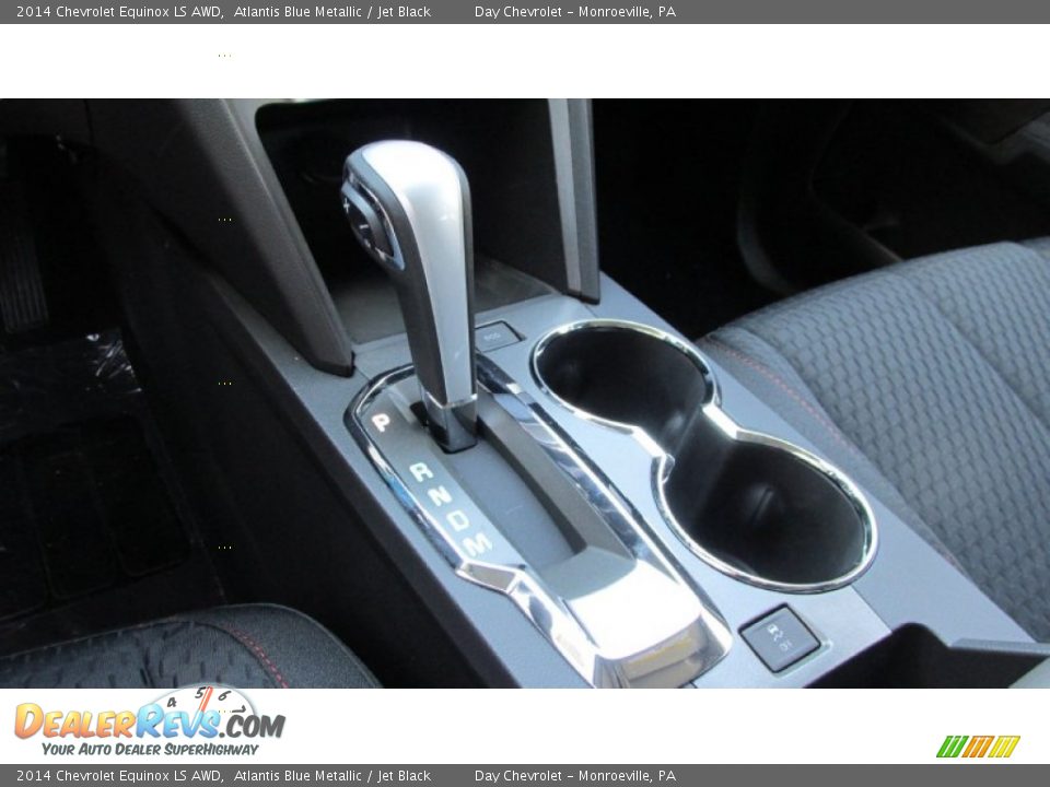 2014 Chevrolet Equinox LS AWD Atlantis Blue Metallic / Jet Black Photo #16