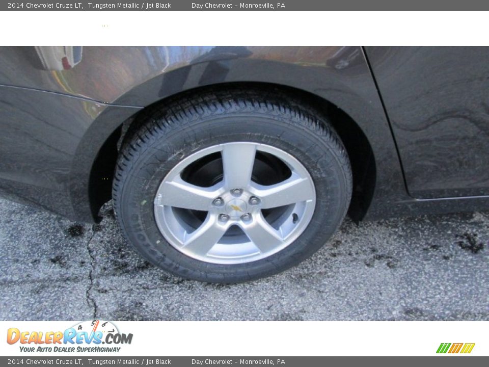 2014 Chevrolet Cruze LT Tungsten Metallic / Jet Black Photo #3