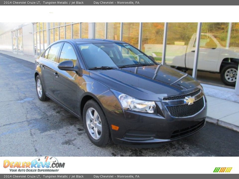 2014 Chevrolet Cruze LT Tungsten Metallic / Jet Black Photo #9