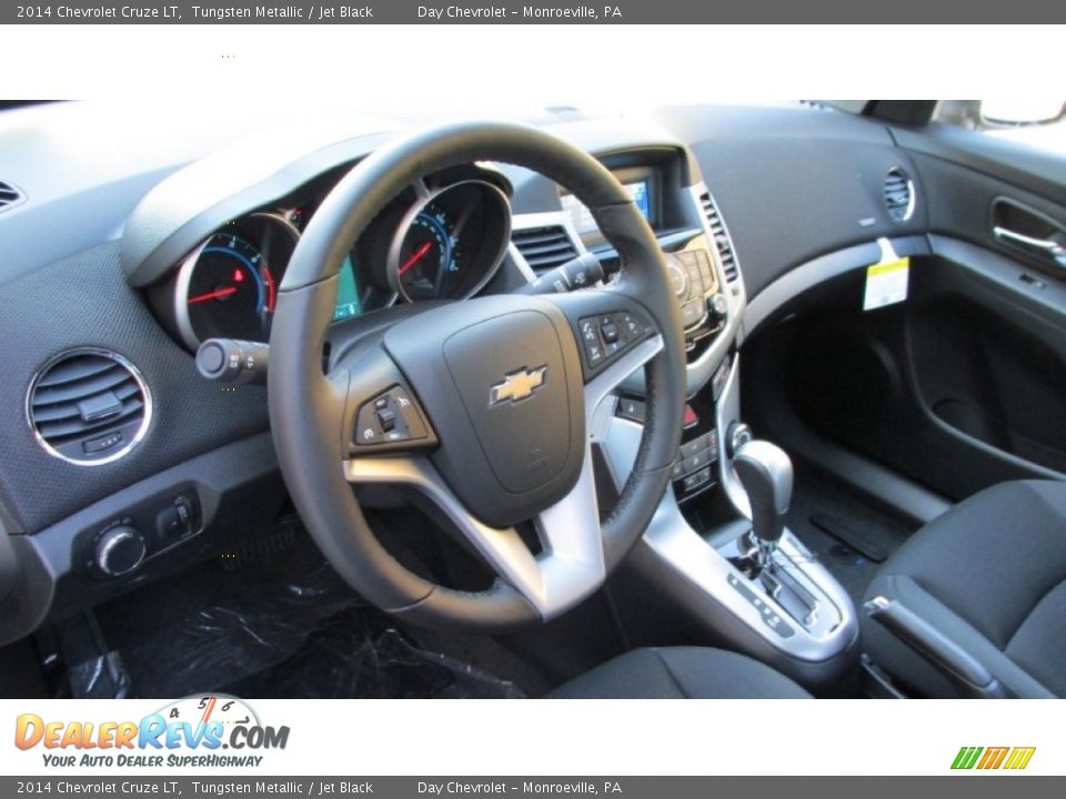 2014 Chevrolet Cruze LT Tungsten Metallic / Jet Black Photo #13
