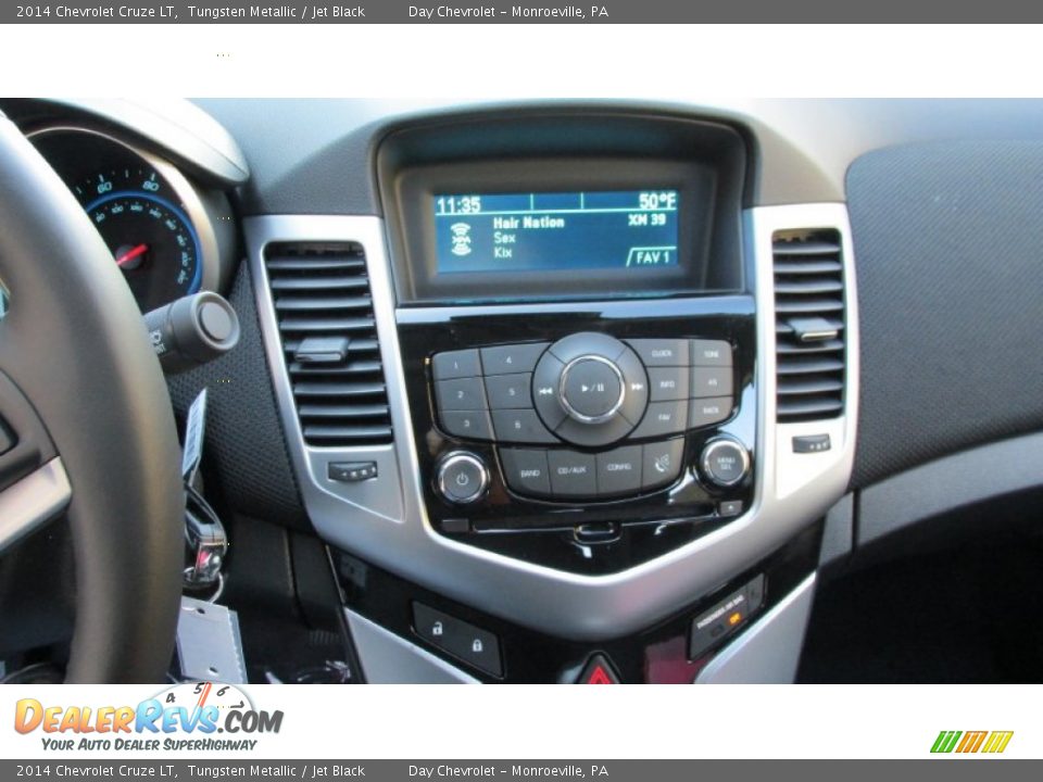 2014 Chevrolet Cruze LT Tungsten Metallic / Jet Black Photo #14