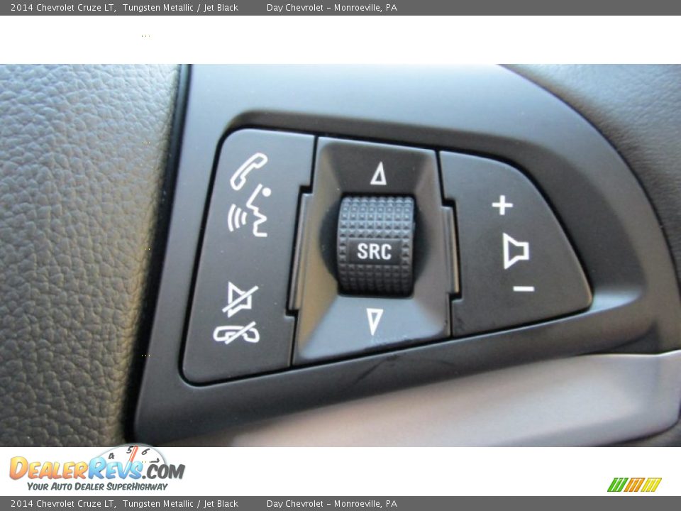2014 Chevrolet Cruze LT Tungsten Metallic / Jet Black Photo #16