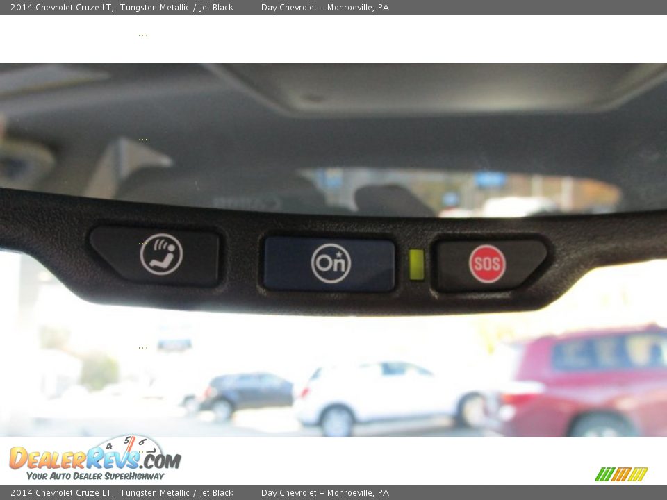 2014 Chevrolet Cruze LT Tungsten Metallic / Jet Black Photo #18