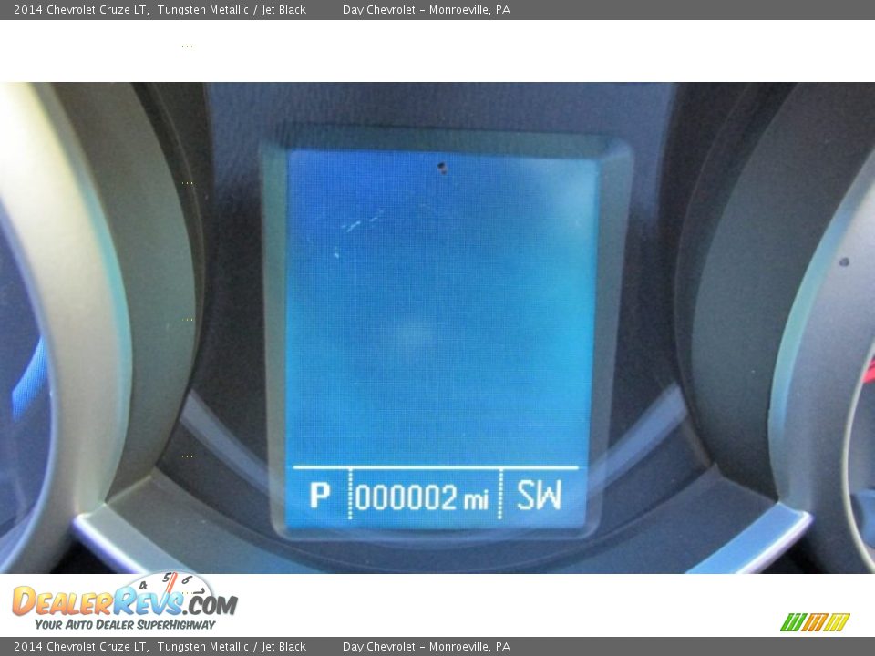 2014 Chevrolet Cruze LT Tungsten Metallic / Jet Black Photo #20