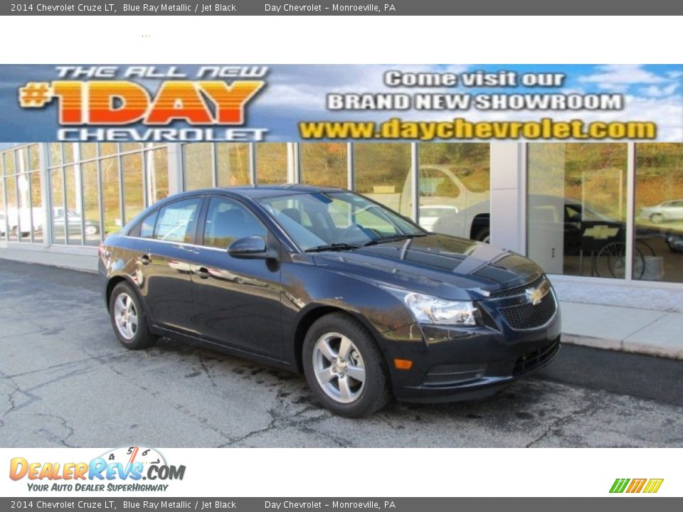 2014 Chevrolet Cruze LT Blue Ray Metallic / Jet Black Photo #1