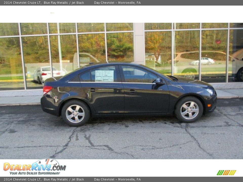 2014 Chevrolet Cruze LT Blue Ray Metallic / Jet Black Photo #2