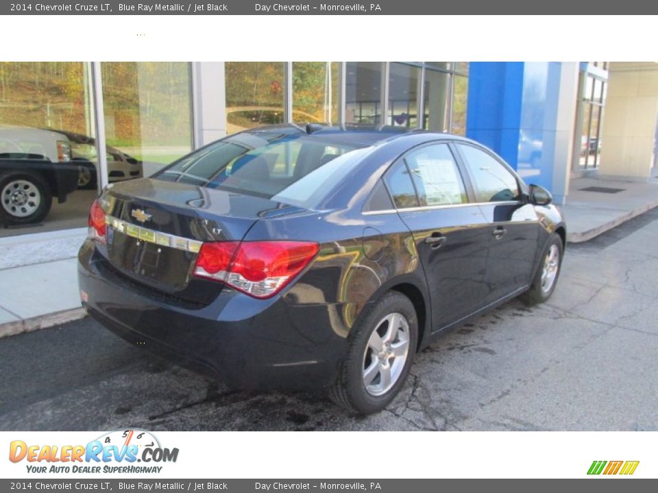 2014 Chevrolet Cruze LT Blue Ray Metallic / Jet Black Photo #4