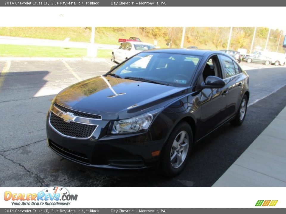 2014 Chevrolet Cruze LT Blue Ray Metallic / Jet Black Photo #7