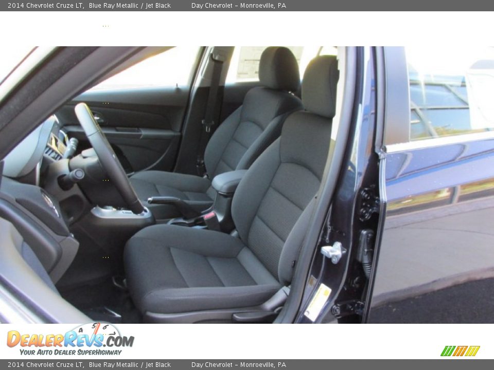 2014 Chevrolet Cruze LT Blue Ray Metallic / Jet Black Photo #11