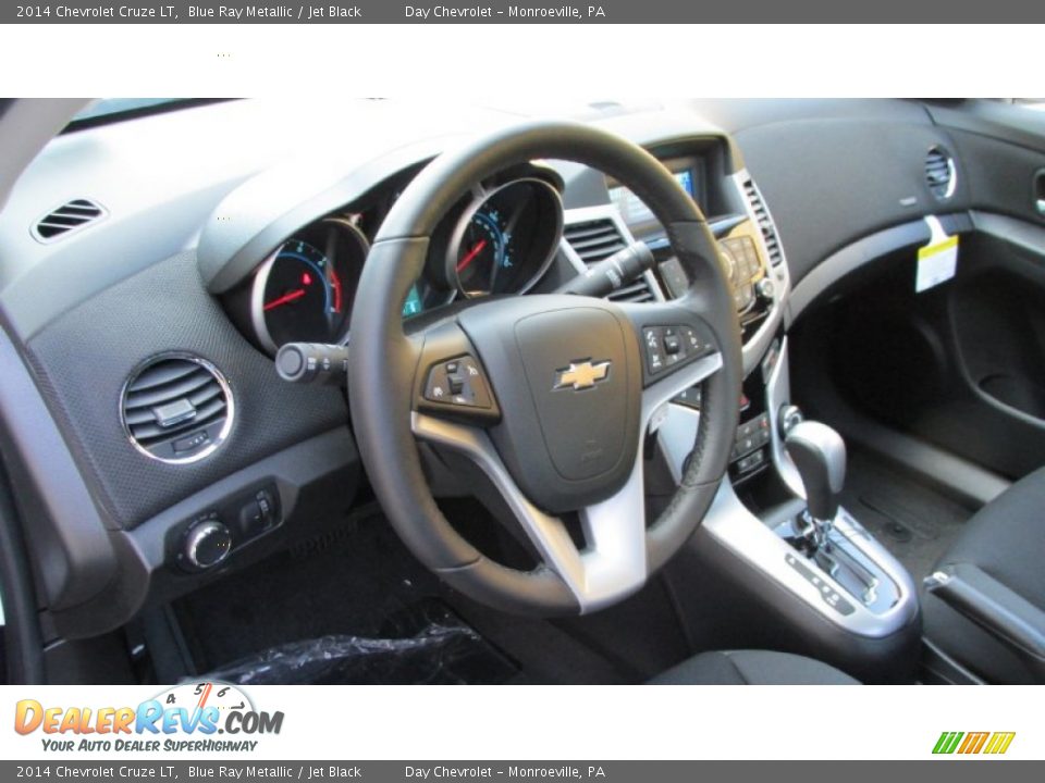 2014 Chevrolet Cruze LT Blue Ray Metallic / Jet Black Photo #13