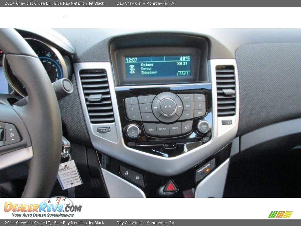 2014 Chevrolet Cruze LT Blue Ray Metallic / Jet Black Photo #14