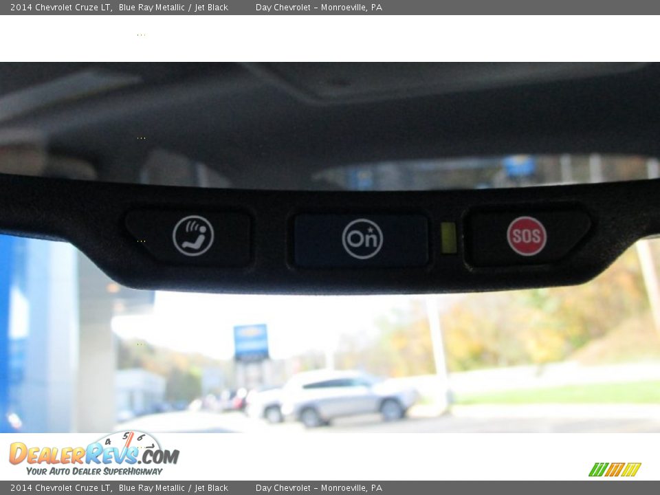 2014 Chevrolet Cruze LT Blue Ray Metallic / Jet Black Photo #16