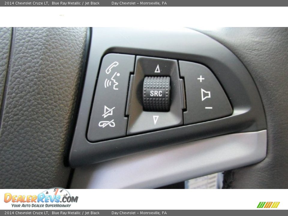 2014 Chevrolet Cruze LT Blue Ray Metallic / Jet Black Photo #18