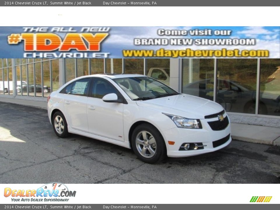 2014 Chevrolet Cruze LT Summit White / Jet Black Photo #1