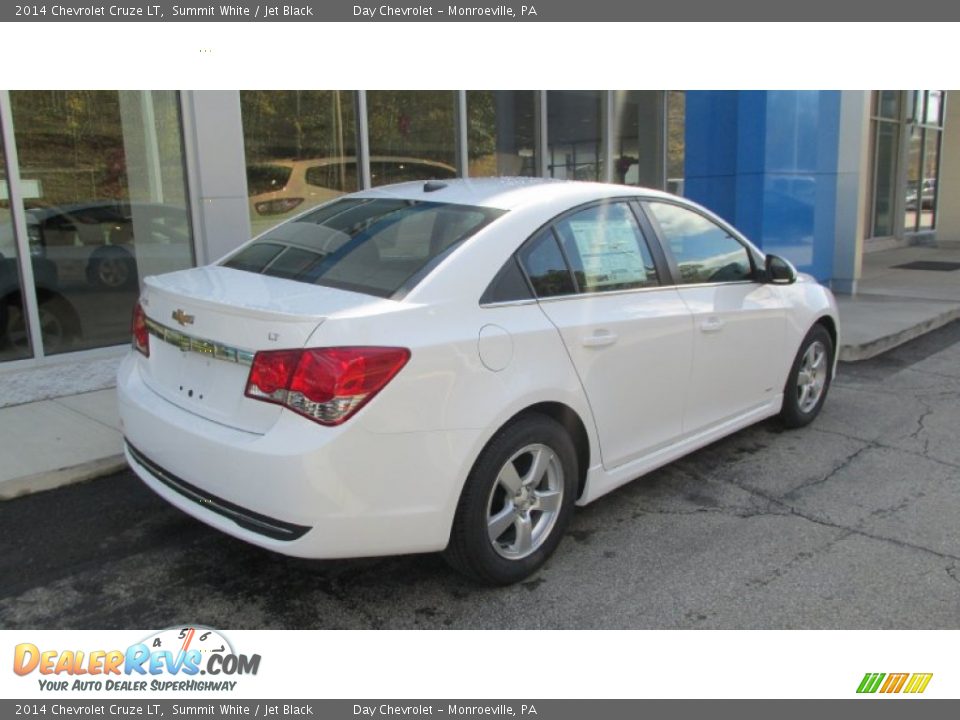 2014 Chevrolet Cruze LT Summit White / Jet Black Photo #4