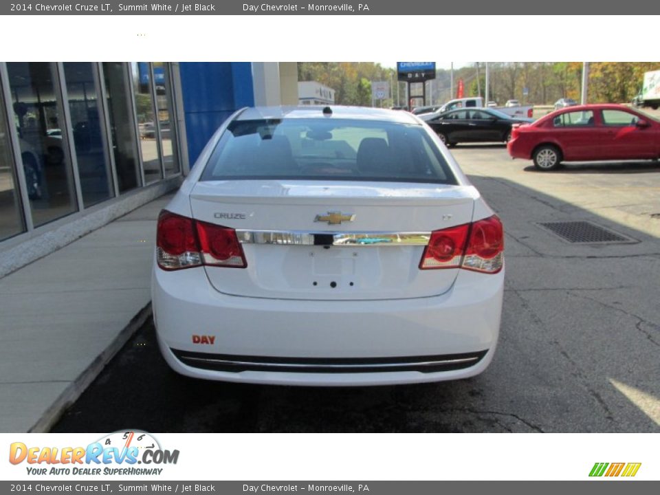 2014 Chevrolet Cruze LT Summit White / Jet Black Photo #5