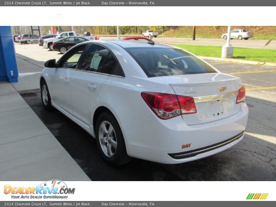 2014 Chevrolet Cruze LT Summit White / Jet Black Photo #6