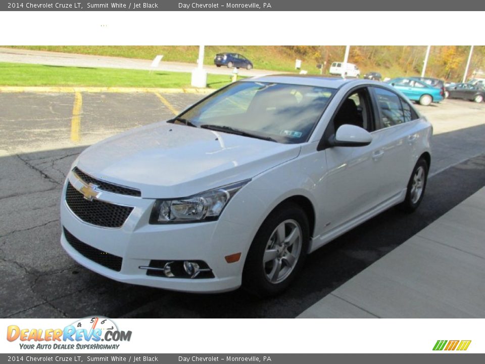 2014 Chevrolet Cruze LT Summit White / Jet Black Photo #7