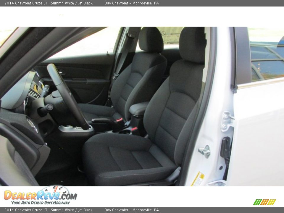 2014 Chevrolet Cruze LT Summit White / Jet Black Photo #12