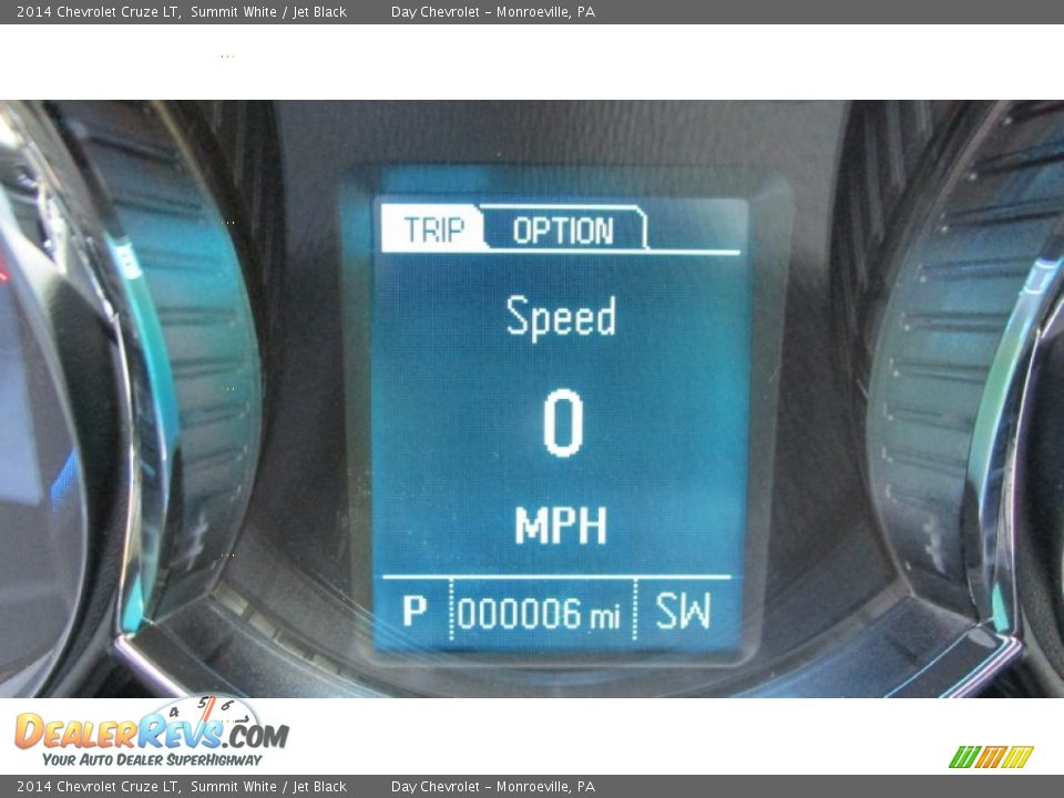 2014 Chevrolet Cruze LT Summit White / Jet Black Photo #20