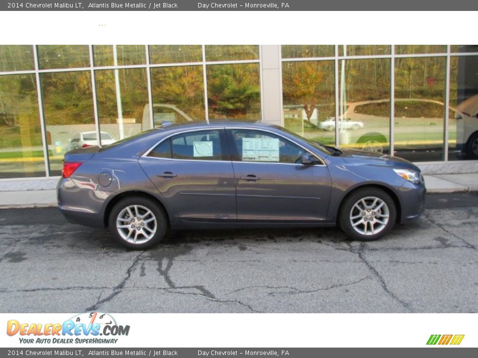2014 Chevrolet Malibu LT Atlantis Blue Metallic / Jet Black Photo #2