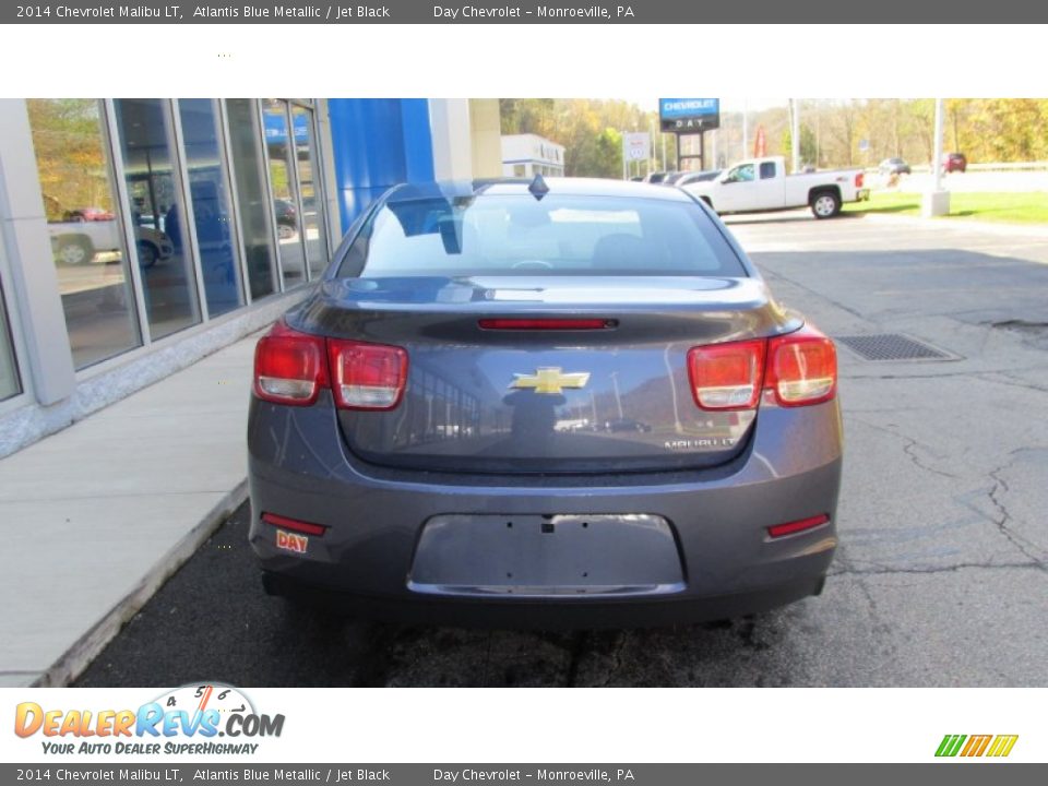 2014 Chevrolet Malibu LT Atlantis Blue Metallic / Jet Black Photo #5