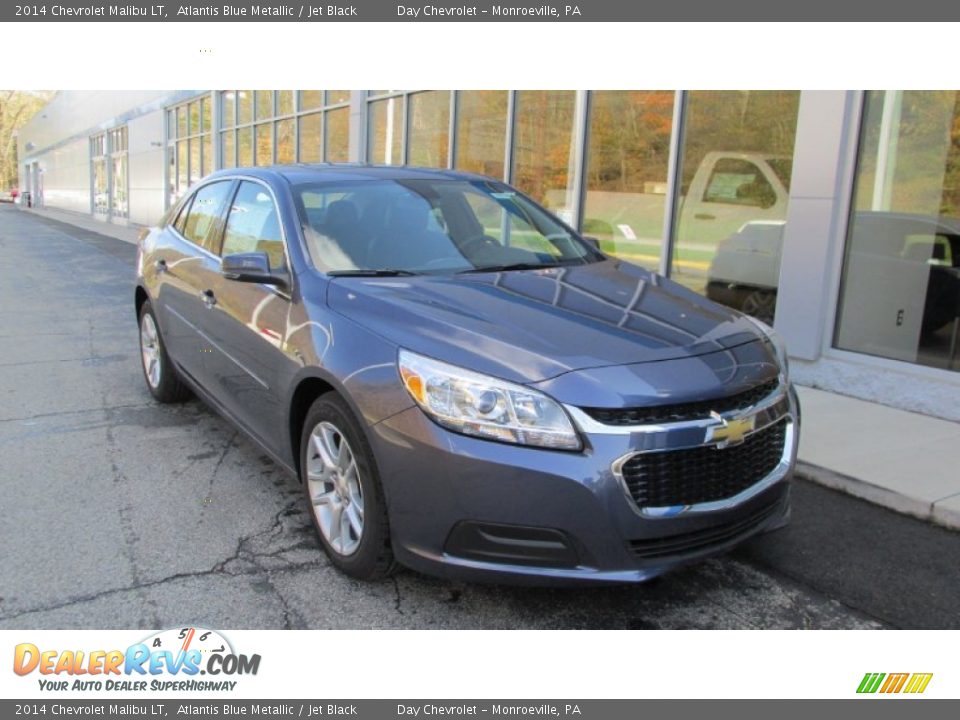 2014 Chevrolet Malibu LT Atlantis Blue Metallic / Jet Black Photo #9