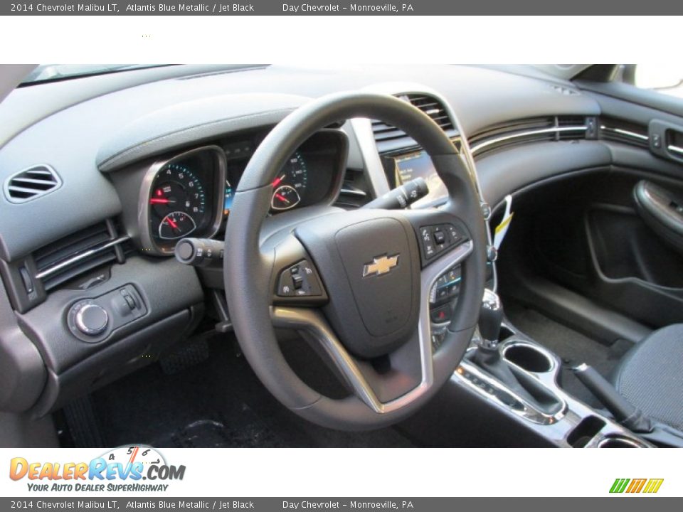 2014 Chevrolet Malibu LT Atlantis Blue Metallic / Jet Black Photo #14