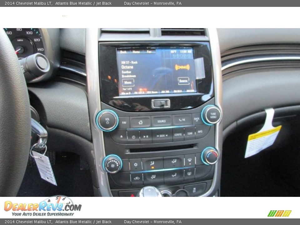 2014 Chevrolet Malibu LT Atlantis Blue Metallic / Jet Black Photo #15