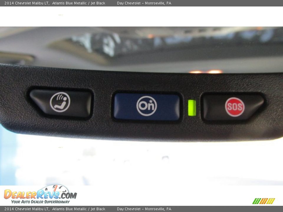 2014 Chevrolet Malibu LT Atlantis Blue Metallic / Jet Black Photo #17
