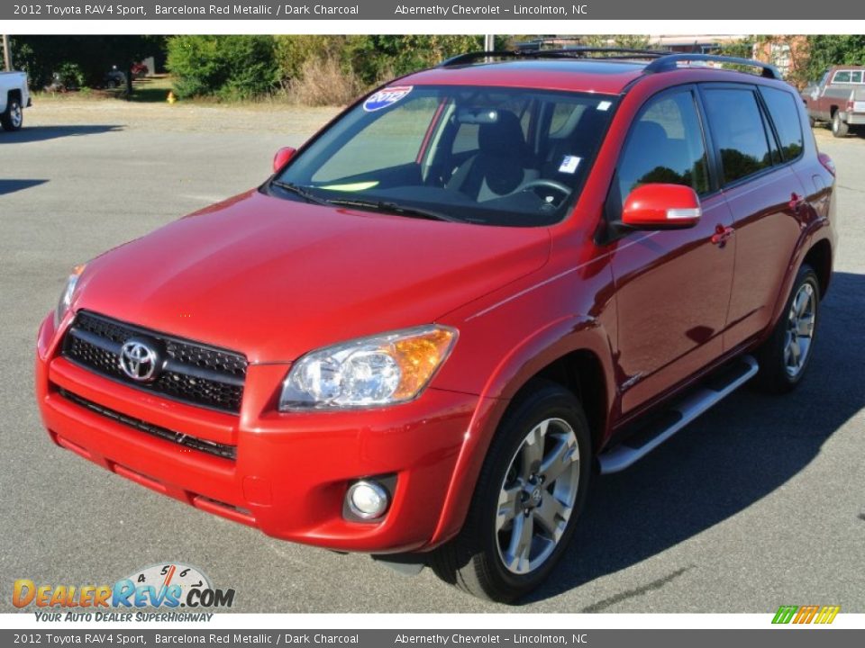2012 Toyota RAV4 Sport Barcelona Red Metallic / Dark Charcoal Photo #2